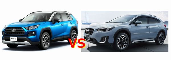 トヨタrav4とスバルxvを比較 サイズ 燃費 装備 一番人気グレードは